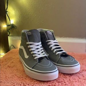 Vans Sk8 Hi Skate Shoe - Frost Gray